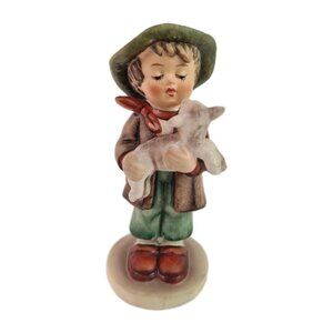Hummel The Lost Sheep 5.5" Tall 68/0 Some Crazing Vintage Germany Figurine